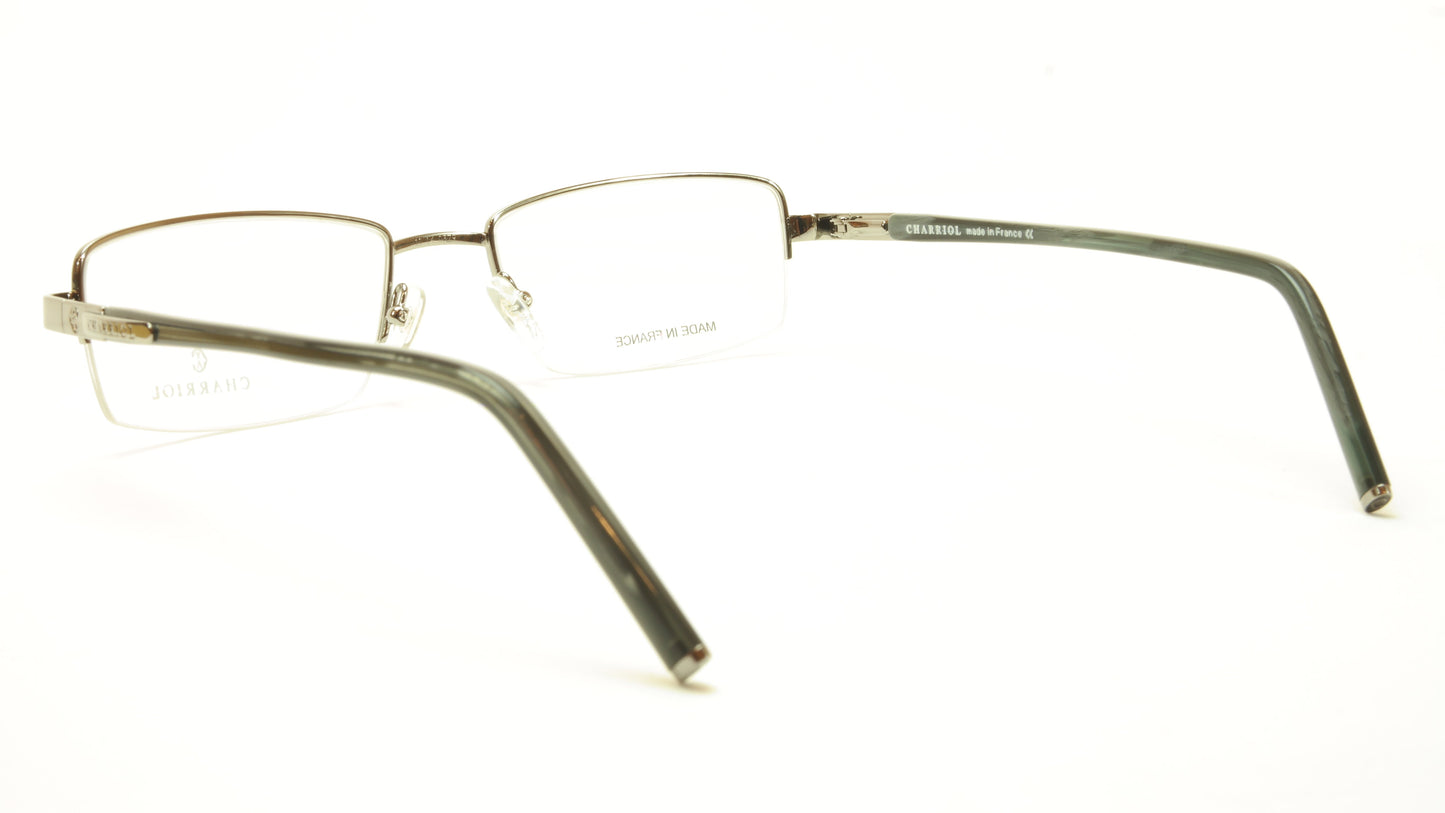 Charriol Eyeglasses Frame PC7392 Gunmetal Metal France Made 55-20-140 - Frame Bay