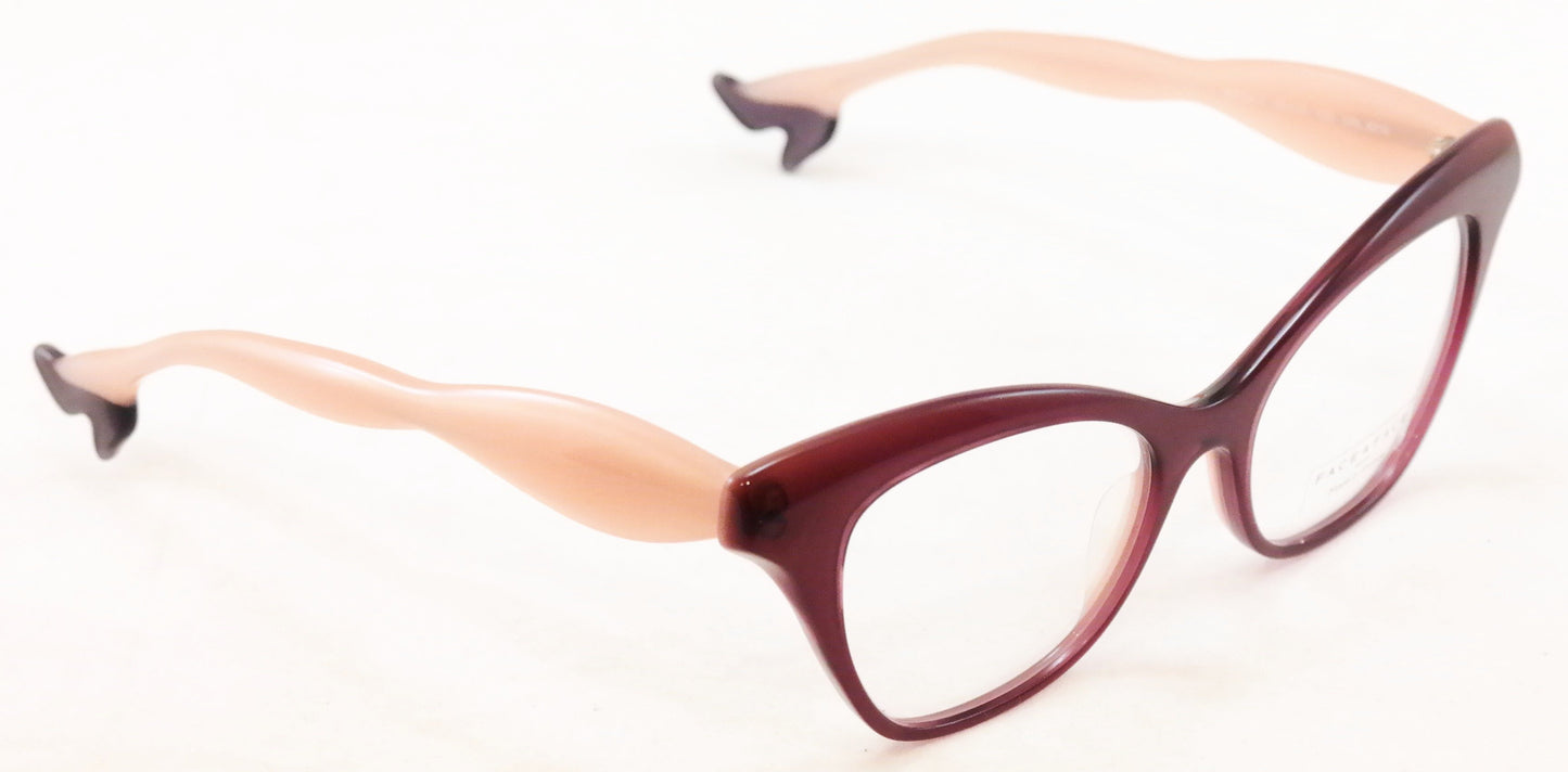 Face A Face Bocca 4 4016 Eyeglasses Amethyst Pink Italy Hand Made - Frame Bay