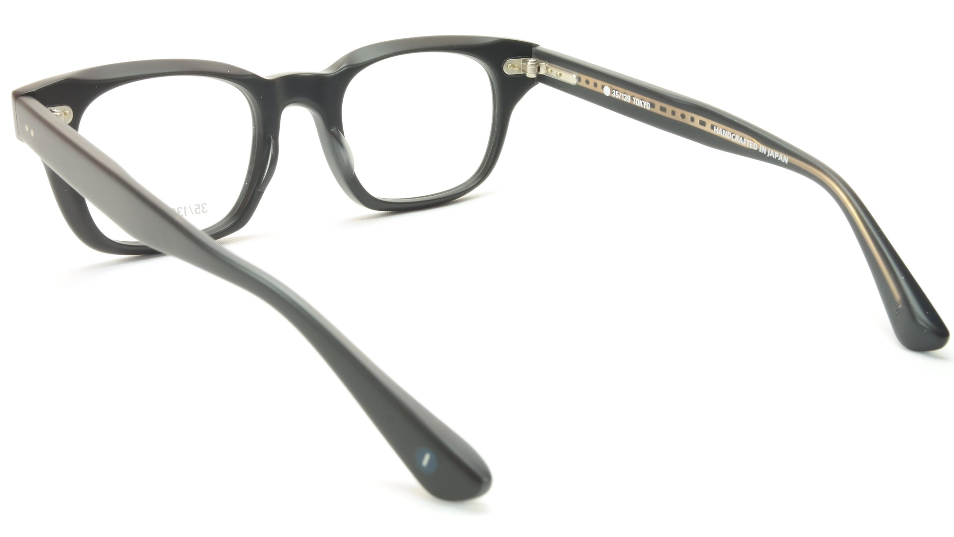 35/139 Tokyo KUROM 111-0010 Eyeglasses Frame Matte Black 48-23-145 Made in Japan - Frame Bay