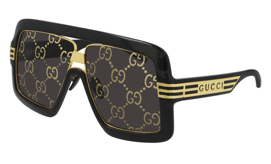 Gucci Sunglasses with Mirrored Logos on Lens