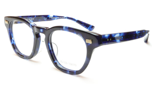 35/139 Tokyo AI 111-0007A Eyeglasses Frame Crystal Blue 47-22-145 Made in Japan - Frame Bay