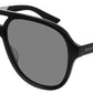 Gucci Sunglasses GG0688S 001 Black Grey Acetate Metal Italy Made