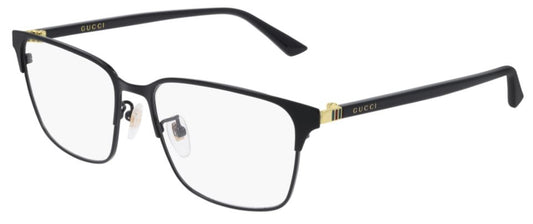 Gucci Eyeglasses GG0756OA 001 Black Acetate Metal Japan Made