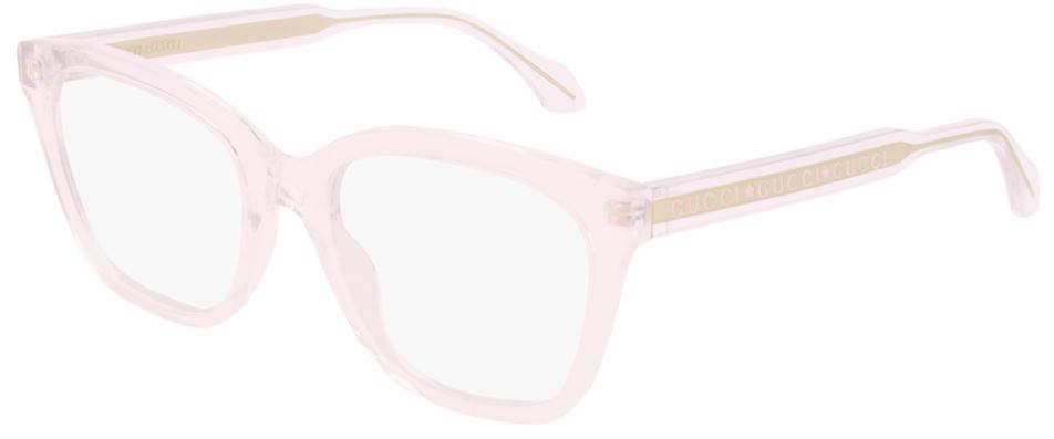Gucci Eyeglasses GG0566O 004 Pink Acetate Italy Made