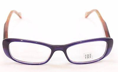 Face A Face Eyeglasses Frame Roxan 2 375 Purple Yellow Plastic France Hand Made - Frame Bay