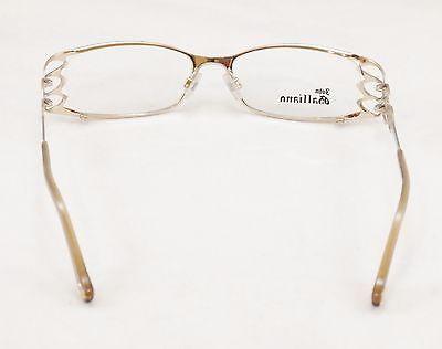 John Galliano Eyeglasses Frame women JG5002 028 Metal Gold Italy Made 52-15-135 - Frame Bay