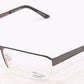 Jaguar Eyeglasses Frame 33556-827 Brown Gray Metal Germany Made 57-17-135 - Frame Bay