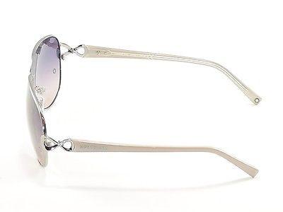Mont Blanc Sunglasses MB468S 12B Silver Beige Gradient Woman Italy Made 100% UV - Frame Bay