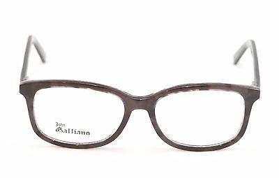 John Galliano Eyeglasses Frame JG5011 055 Plastic Havana Black Over News Italy - Frame Bay