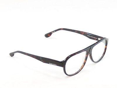 Diesel Eyeglasses Frame DL5003 050 Plastic Brown Havana Genuine 56-13-145 - Frame Bay