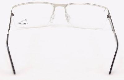 Jaguar Eyeglasses Frame 33556-827 Brown Gray Metal Germany Made 57-17-135 - Frame Bay