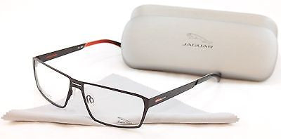 Jaguar Eyeglasses Frame Performance 33801-843 Brown Metal Germany Made 58-14-135 - Frame Bay