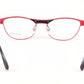 Alain Mikli Eyeglasses AL1220 MOB7 Red Black Metal Plastic France Made 55-17-135 - Frame Bay