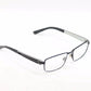 OGA Morel Eyeglasses Frame 74120 NN030 Matt Black Plastic Metal France 57-17-145 - Frame Bay