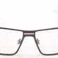 Jaguar Eyeglasses Frame 33801-420 Gray Metal Performance Germany Made 58-14-135 - Frame Bay