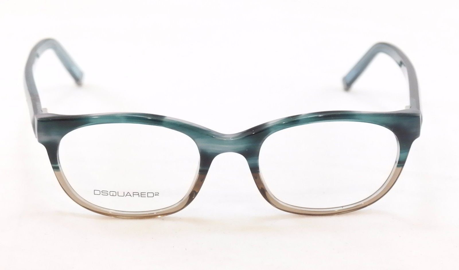 Dsquared2 Eyeglasses Frame DQ5041 065 Azure Transparent Plastic Italy 51-19-145 - Frame Bay