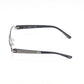 OGA Morel Eyeglasses Frame 74140 GG053 Dark Gray Plastic Metal France 52-17-140 - Frame Bay