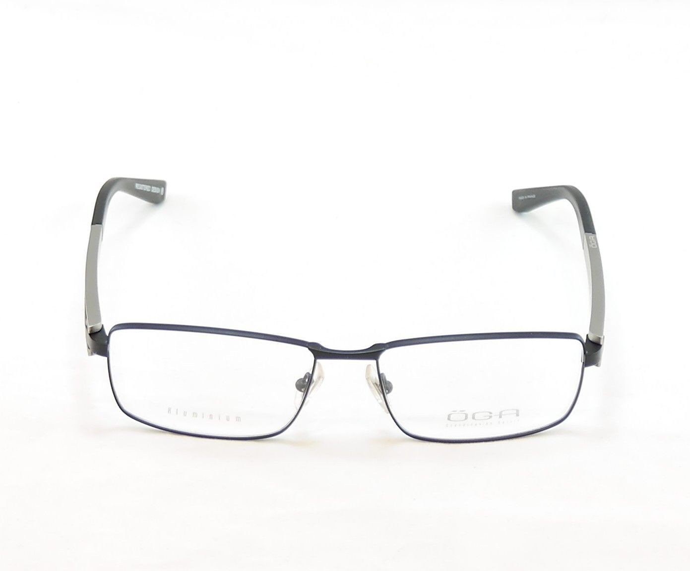 OGA Morel Eyeglasses Frame 74120 NN030 Matt Black Plastic Metal France ...