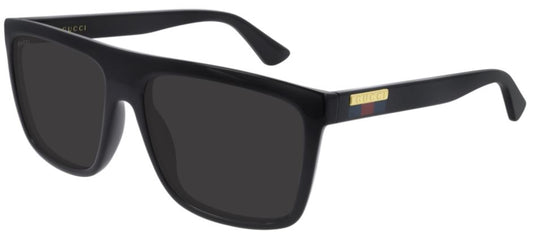 Gucci Sunglasses GG0748S Grey Black Acetate Japan Made