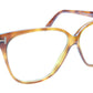 Tom Ford TF5302 053 Eyeglasses Frame Brown Tortoise Acetate Italy Made 57-11-140 - Frame Bay