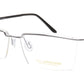 LINDSTROM L-108 C2 Eyeglasses Frame Titanium Silver Black Italy Made 54-14-140 - Frame Bay