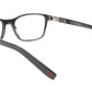 OGA Morel Eyeglasses Frame 73430 NR020 Acetate Black Red France 53-17-140, 37 - Frame Bay