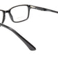KATSU 6610 Eyeglasses Frame Acetate Black Lacquer 55-18-145 Japan Handmade - Frame Bay