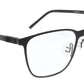 Porsche Design P8275 A Black Metal Acetate Eyeglasses Frame Japan 55-18-145, 43 - Frame Bay