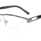 OGA Morel Eyeglasses Frame 75220 GN013 Metal Gunmetal Black France 53-18-140, 33 - Frame Bay