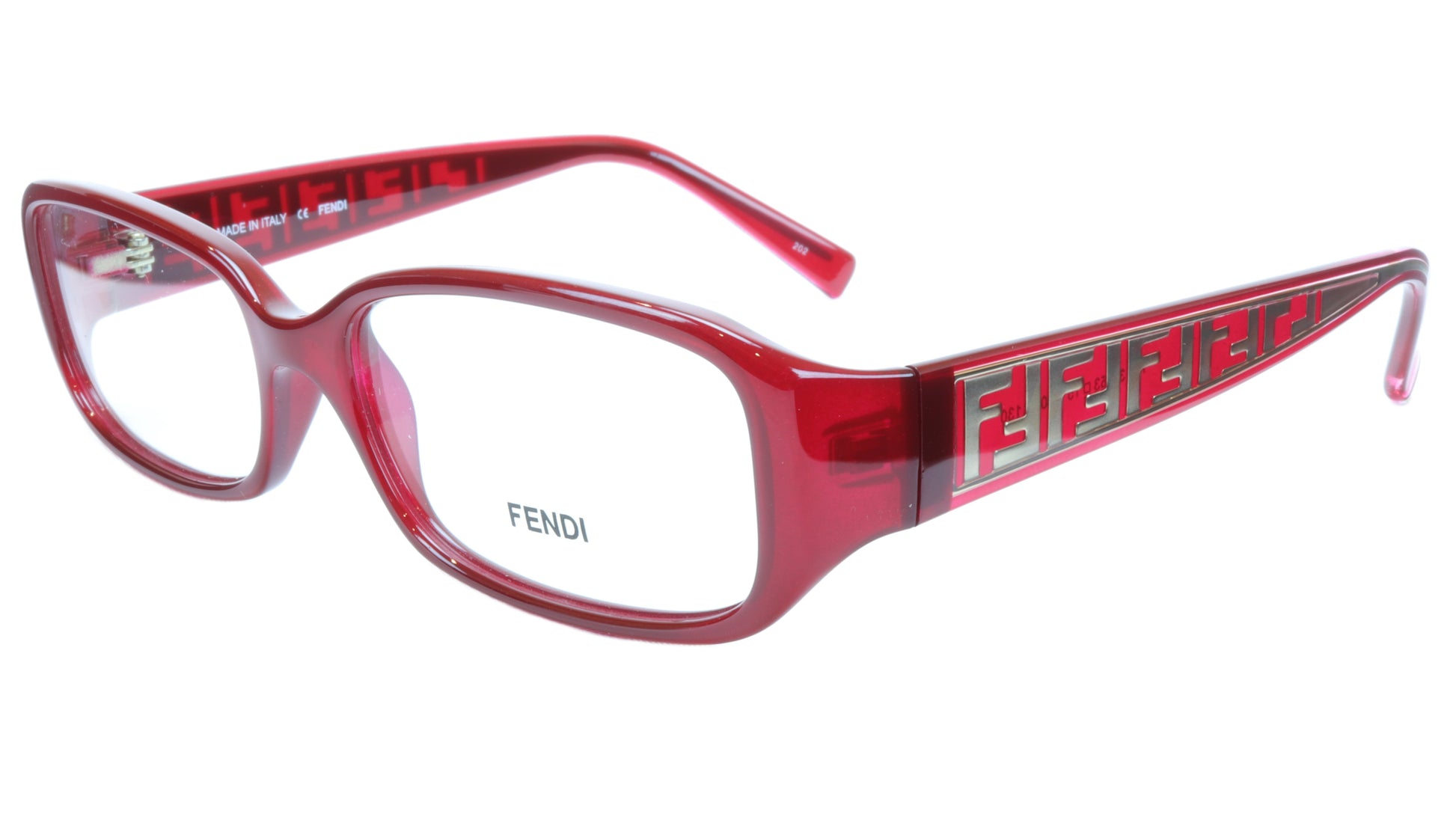 FENDI Eyeglasses Frame F983 (604) For Women Acetate Red Italy 53-15-130, 30 - Frame Bay