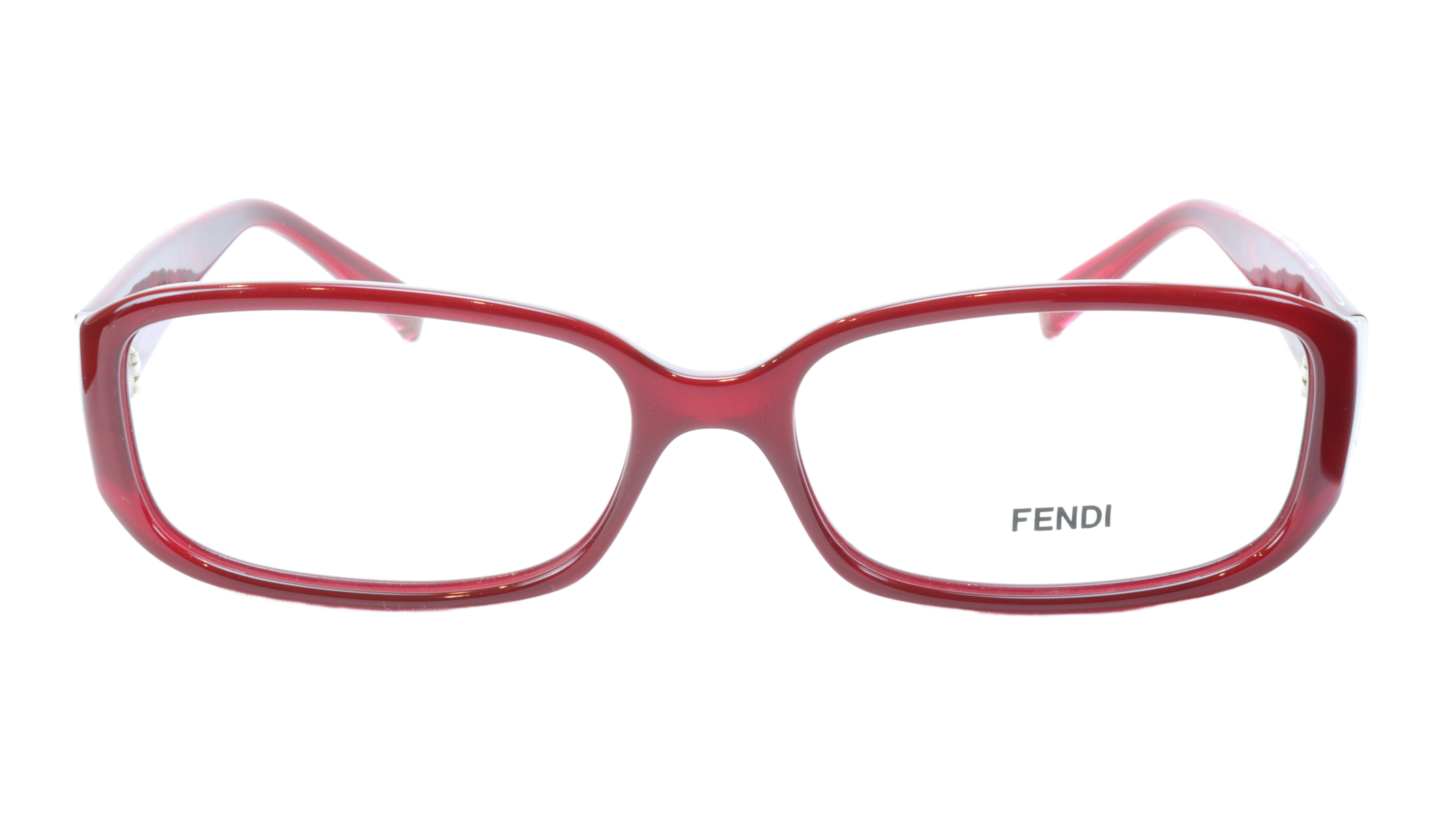 FENDI Eyeglasses Frame F983 (604) For Women Acetate Red Italy 53 