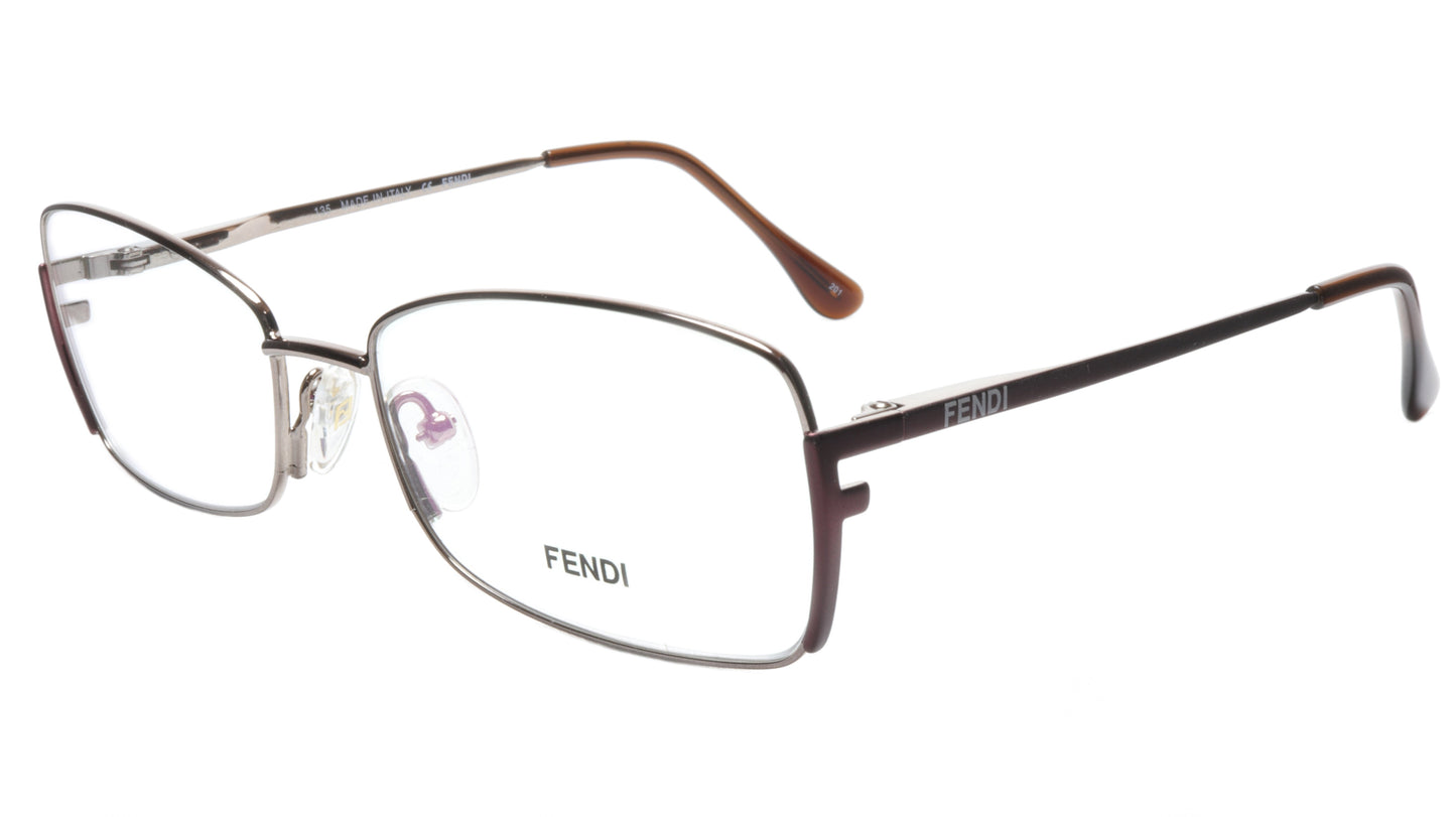 FENDI Eyeglasses Frame F959 (770) Metal Light Bronze Italy Made 54-16-135, 34 - Frame Bay