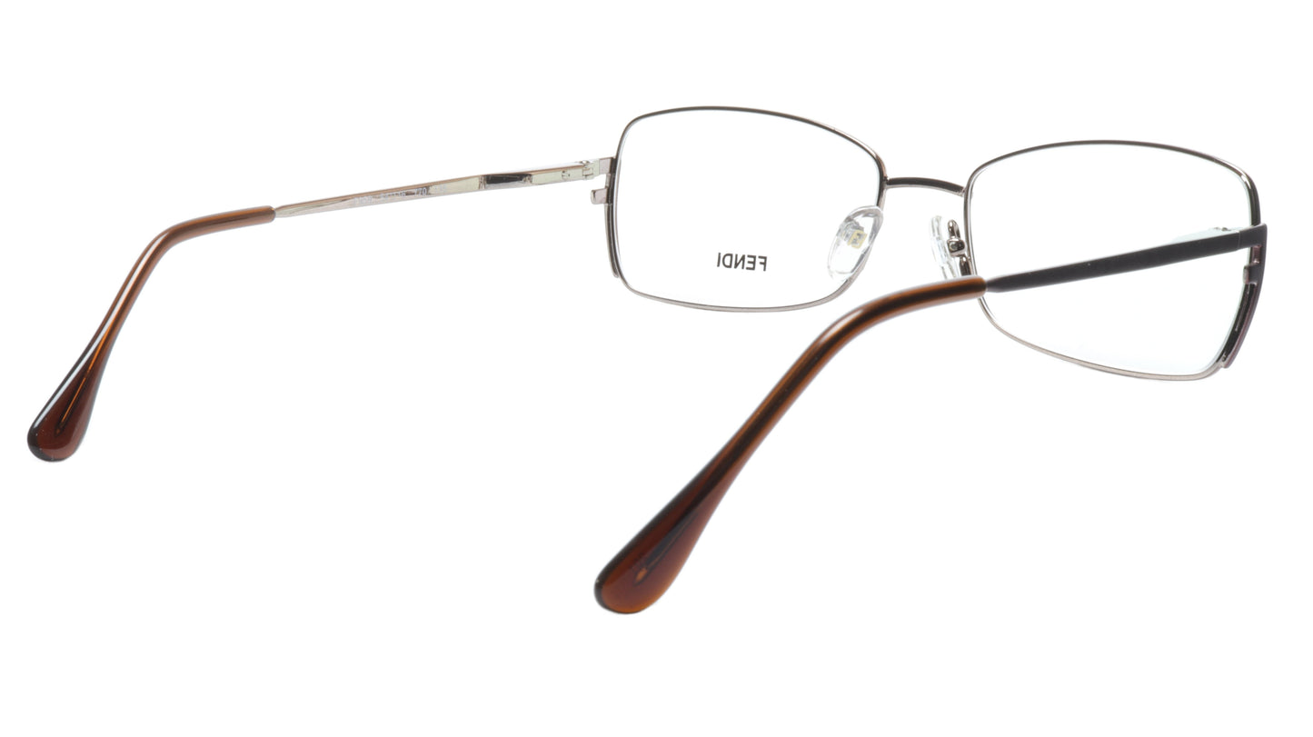 FENDI Eyeglasses Frame F959 (770) Metal Light Bronze Italy Made 54-16-135, 34 - Frame Bay