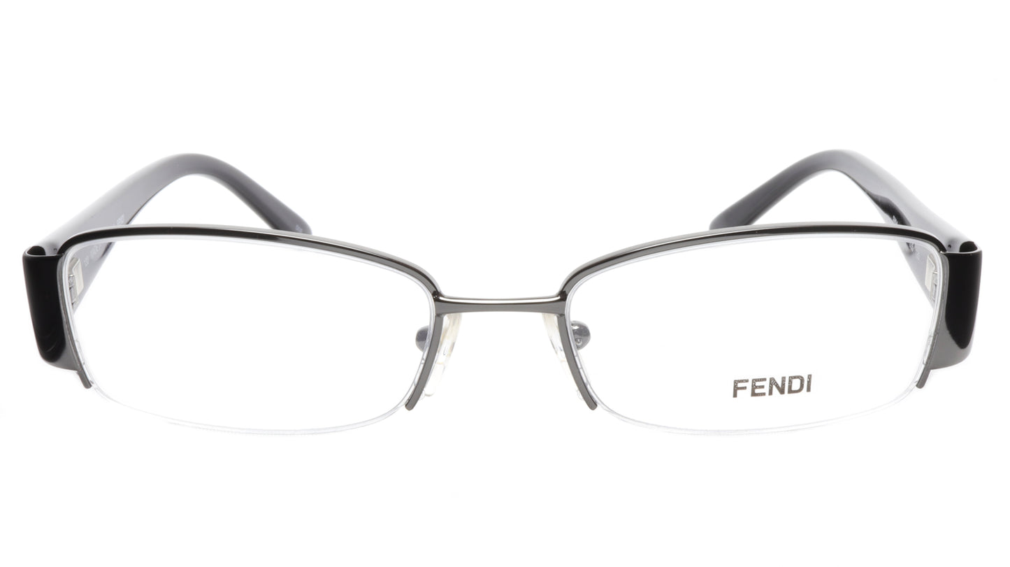 FENDI Eyeglasses Frame F894 (035) Metal Dark Gunmetal Italy Made 51-17-130, 28 - Frame Bay