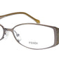 FENDI Eyeglasses Frame F707 (205) Metal Acetate Brown Italy Made 54-15-135, 31 - Frame Bay