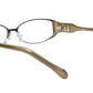 FENDI Eyeglasses Frame F707 (205) Metal Acetate Brown Italy Made 54-15-135, 31 - Frame Bay