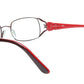 FENDI Eyeglasses Frame F872 (615) Metal Acetate Bordeaux Italy Made 52-17-135 34 - Frame Bay