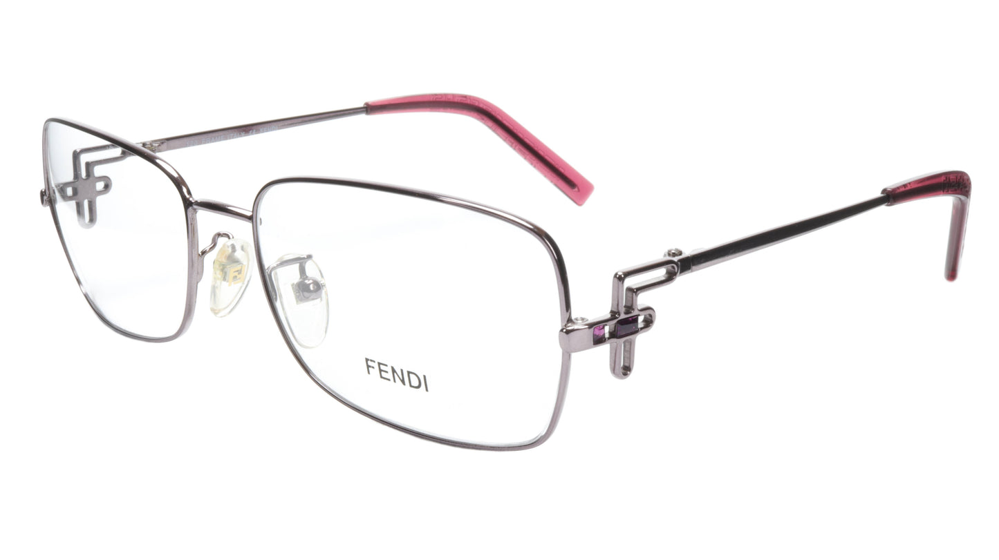 FENDI Eyeglasses Frame F682R (660) Women Metal Purple Italy Made 55-16-120, 35 - Frame Bay