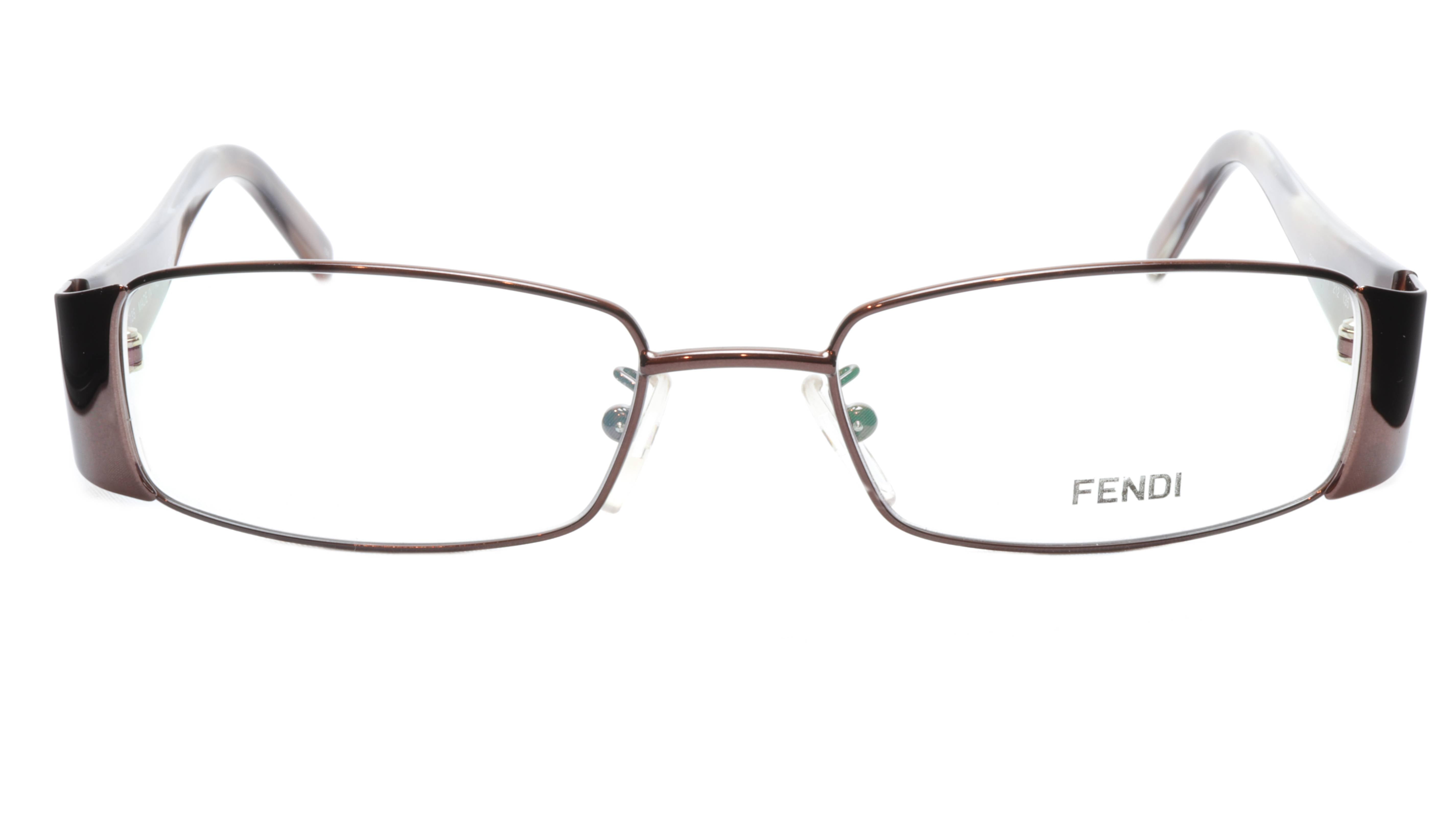 Fendi Eyeglasses F892 035 deals Gunmetal Black Rectangular Frame