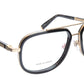 ZILLI Eyeglasses Frame Titanium Acetate Black Gold France Made ZI60021 C01 - Frame Bay