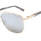 ZILLI Sunglasses Titanium Acetate Bright Silver Polarized France ZI 65020 C07 - Frame Bay