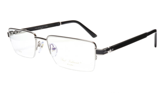 Paul Vosheront Eyeglasses Frame PV339 C2 Gold Plated Wood Italy 56-19-145 31 - Frame Bay