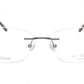 Paul Vosheront Eyeglasses Frame PV503 C02 Gold Plated Acetate Italy 52-17-135 36 - Frame Bay