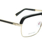 ZILLI Eyeglasses Frame Titanium Acetate Black Gold France Made ZI 60033 C04 - Frame Bay