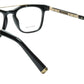 ZILLI Eyeglasses Frame Titanium Acetate Black Gold France Made ZI 60018 C01 - Frame Bay