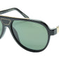 ZILLI Sunglasses Titanium Acetate Leather Gold Polarized France ZI 65008 C03 - Frame Bay