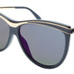 Ellie Saab Sunglasses ES 024/G/S PJPQQ Acetate Metal Italy Made 61-13-140 - Frame Bay