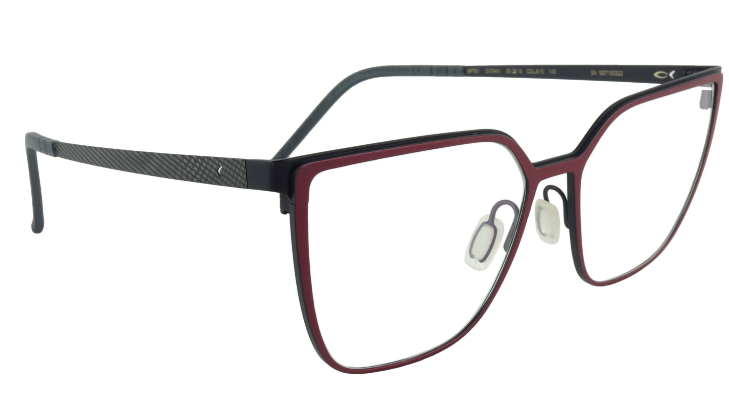 Blackfin Doran BF781 C615 Beta-Titanium Bio-compatible Italy Made Eyeglasses - Frame Bay