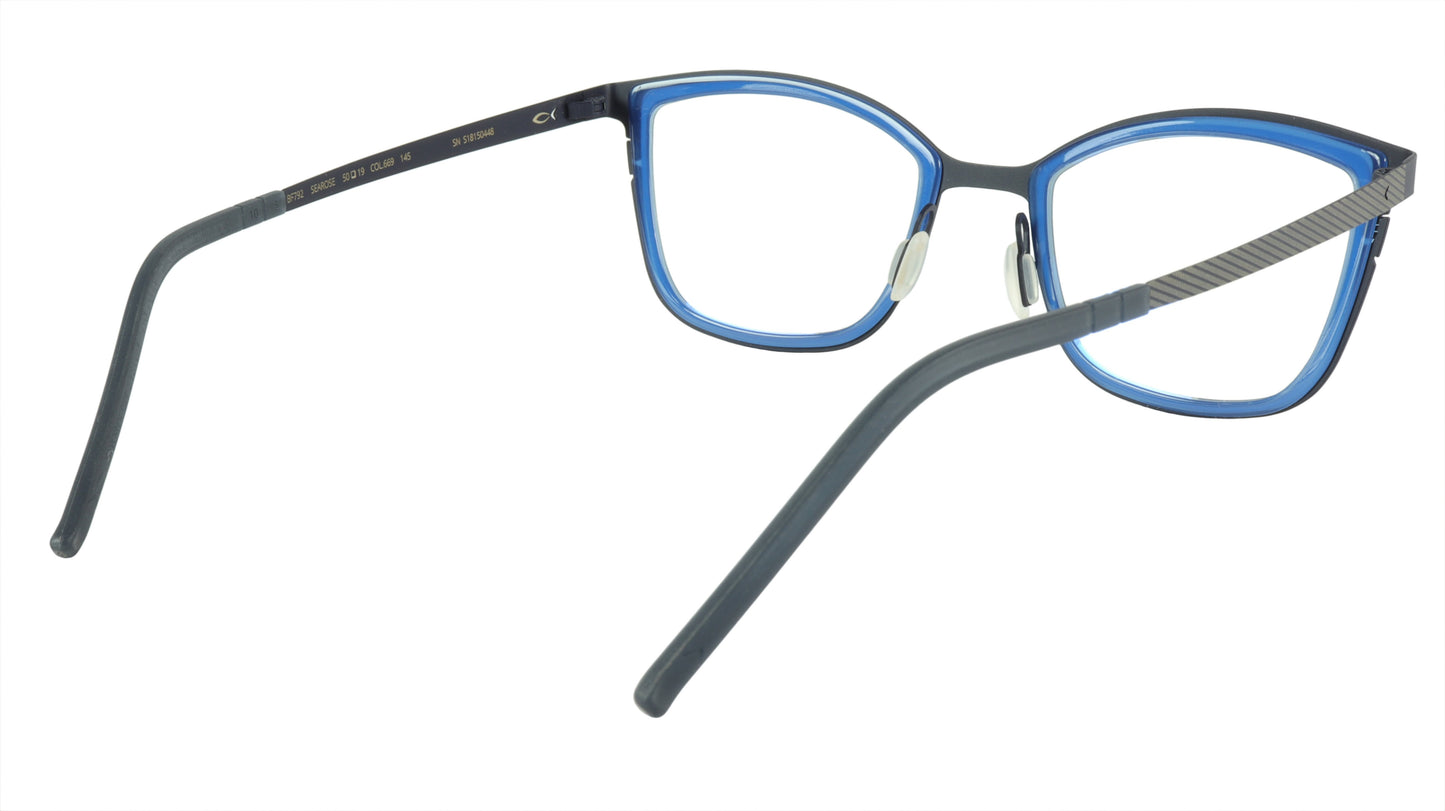 Blackfin Searose BF792 C669 Beta-Titanium Bio-compatible Italy Made Eyeglasses - Frame Bay