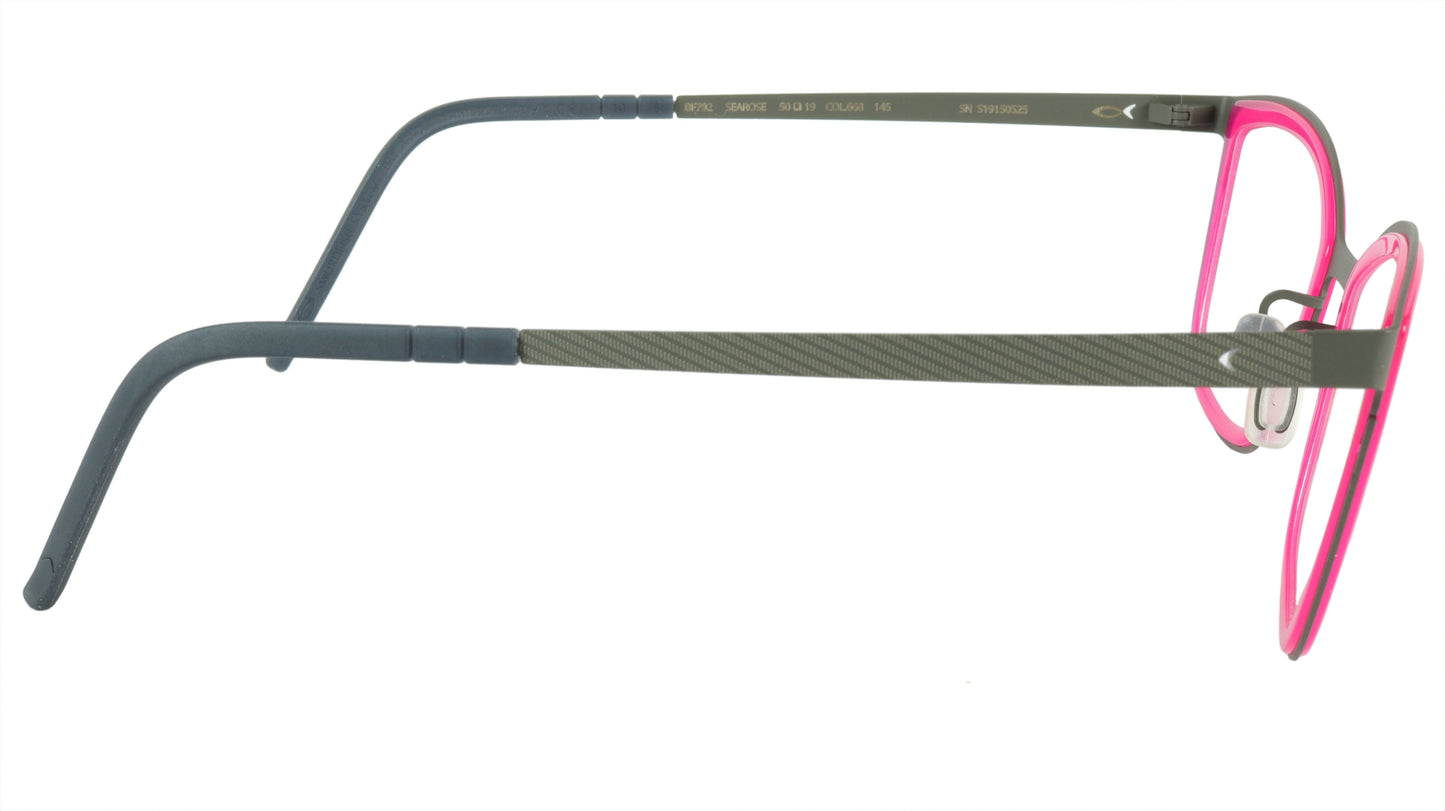 Blackfin Searose BF792 C668 Beta-Titanium Bio-compatible Italy Made Eyeglasses - Frame Bay